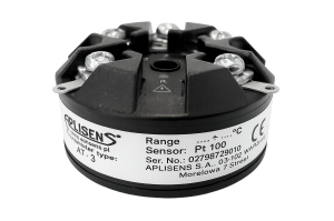 Głowicowy przetwornik temperatury typu AT-3 do współpracy z termorezystorami Pt100